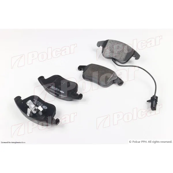 Kočione pločice AUDI A4 (B8/8K), 07-16; A4 (B9/8W), 15-; A5 (B8/8T/F), 07-16; A5 (B9/F5), 16-; Q5 (8R), 09-16; 