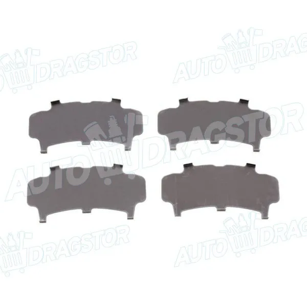 Kočione pločice MAZDA 6 (GG/GY), 02-08; 6 (GH), 08-12; 