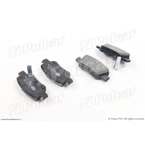 Kočione pločice TOYOTA AURIS (E15), 07-12; AURIS (E18), 13-19; COROLLA (E170), 13-19; 