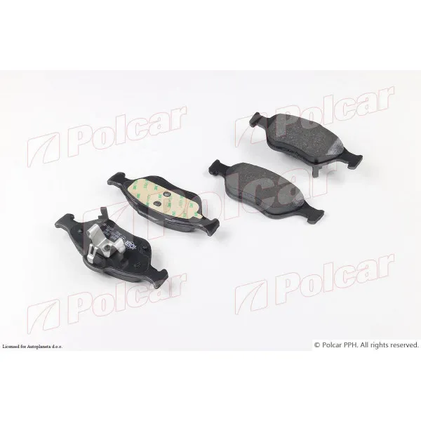 Kočione pločice TOYOTA YARIS (XP130), 11-; YARIS (XP90), 06-11; 