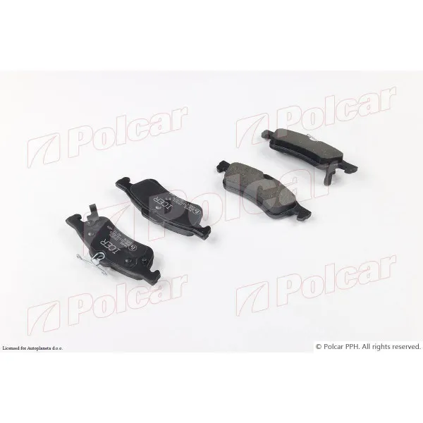 Kočione pločice TOYOTA YARIS (XP130), 11-; YARIS (XP90), 06-11; 