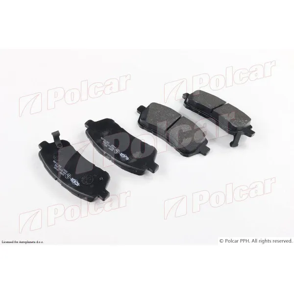 Kočione pločice DAIHATSU, FORD, MAZDA 