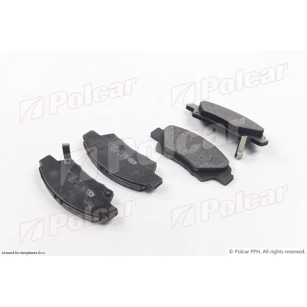 Kočione pločice HONDA CR-Z (ZF-1), 10-16; FIT (GE), 08-15; INSIGHT (ZE2), 09-14; JAZZ (GE), 08-15; JAZZ, 15-; 