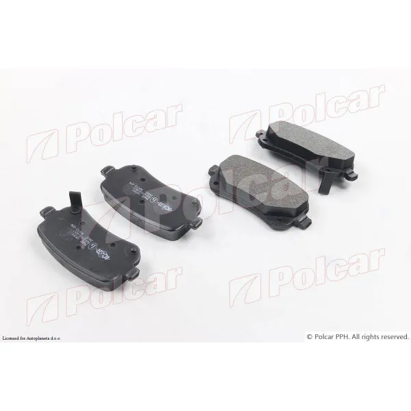 Kočione pločice CHRYSLER, DODGE, FIAT, LANCIA, VOLKSWAGEN 