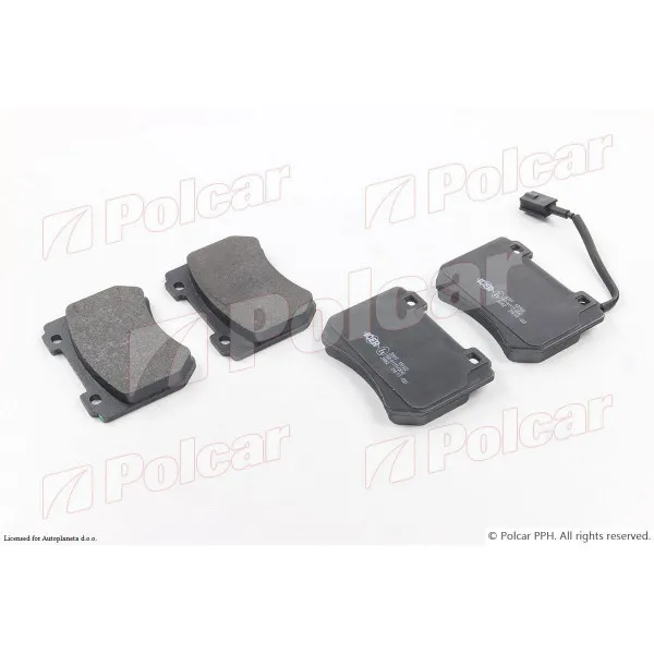 Kočione pločice ALFA ROMEO 159 (939), 05-12; BRERA (939), 05-10; SPIDER (939), 06-10; 