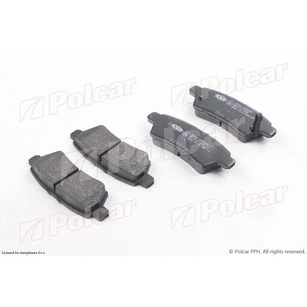 Kočione pločice NISSAN PATHFINDER (R51), 04-13; 