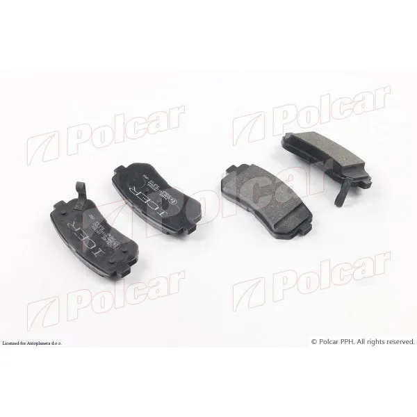 Kočione pločice HYUNDAI I20 (PB), 08-14; iX20 (JC), 10-; 