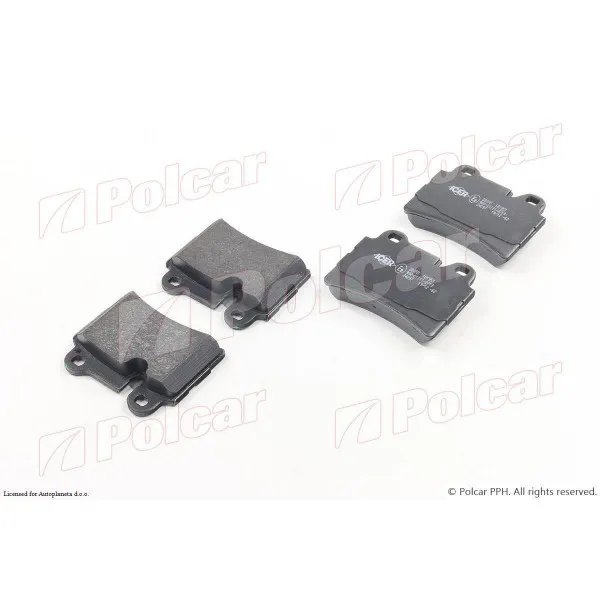 Kočione pločice VOLKSWAGEN TOUAREG (7L), 02-10; 