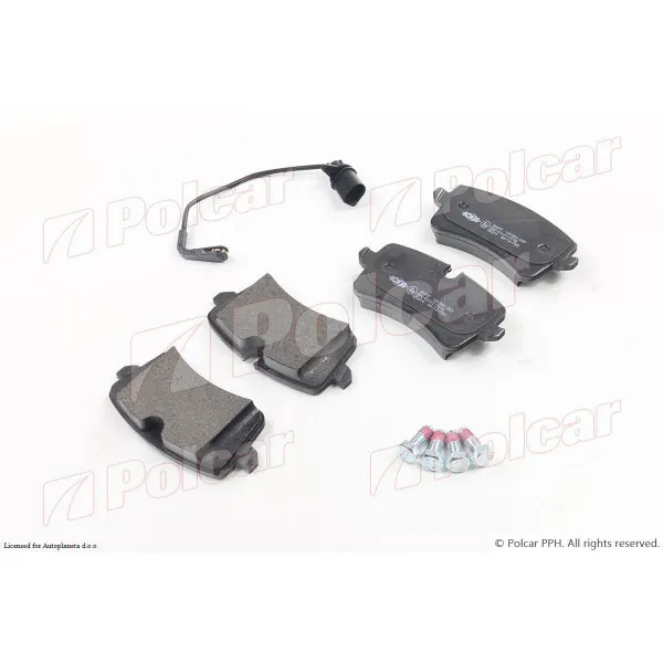 Kočione pločice AUDI, PORSCHE 