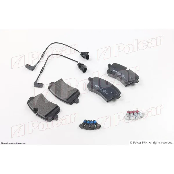 Kočione pločice AUDI A7 (4G), 10-18; A8 (D4/4H), 10-17; 