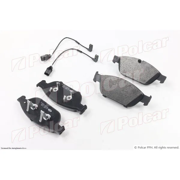 Kočione pločice AUDI A6 (C7/4G), 10-18; A7 (4G), 10-18; A8 (D4/4H), 10-17; 