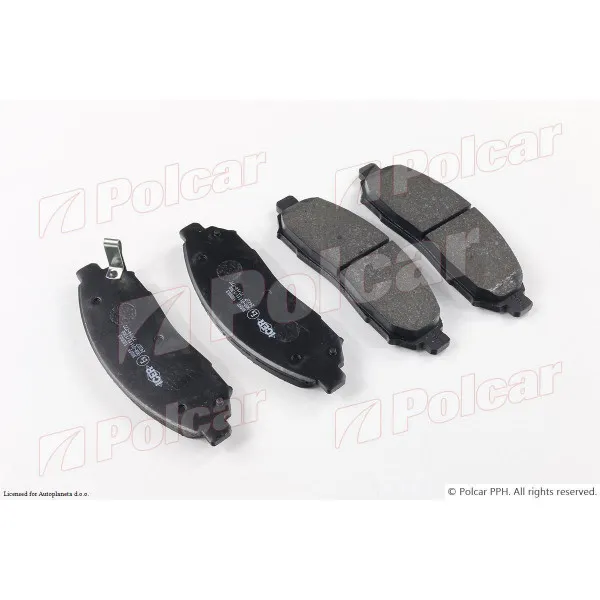 Kočione pločice NISSAN NAVARA/FRONTIER (D40), 05-16; NP300 (D22), 08-14; PATHFINDER (R51), 04-13; 