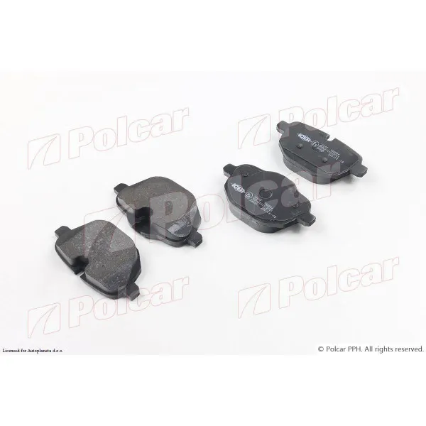Kočione pločice BMW 5 (F10/F11), 10-17; 5 (G30), 17-; 5 GT (F07), 09-17; 7 (G11/G12), 15-; i8 (I12), 14-; X3 (E83), 04-10; X3 (F25), 10-17; X4 (F26), 14-18; Z 