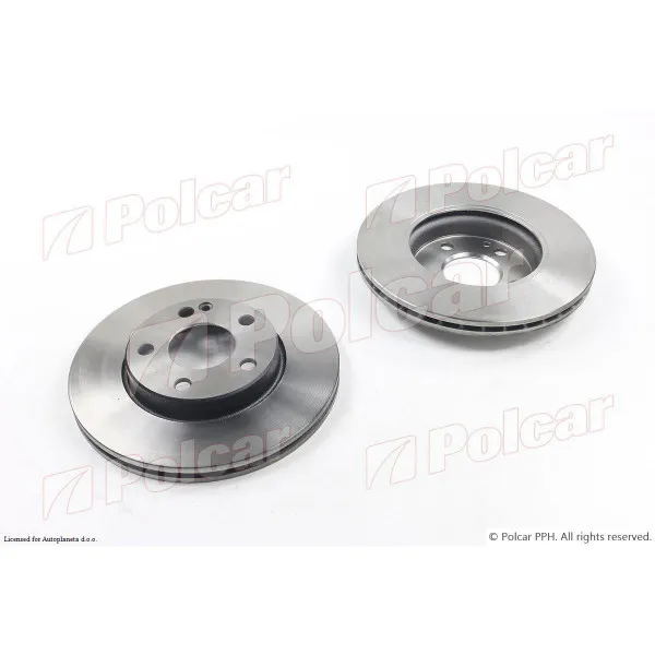 Kočioni diskovi MERCEDES A-KLASSE (W169), 04-12; B-KLASSE (W245), 05-11; 