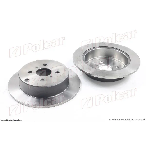 Kočioni diskovi TOYOTA COROLLA (E12), 02-07; COROLLA VERSO (E12J), 01-04; PRIUS (NHW10/NHW11), 97-03; YARIS (XP10), 99-06; YARIS (XP90), 06-11; YARIS VERSO (NC 