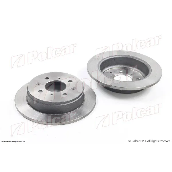 Kočioni diskovi HONDA CIVIC (EC/ED/EE), 87-91; CIVIC (EG/EJ/EH9), 91-95; CIVIC (EJ/EK), 95-01; CRX (EH6/EG2), 92-98; FIT (GD), 02-08; FIT (GE), 08-15; JAZZ (GD 