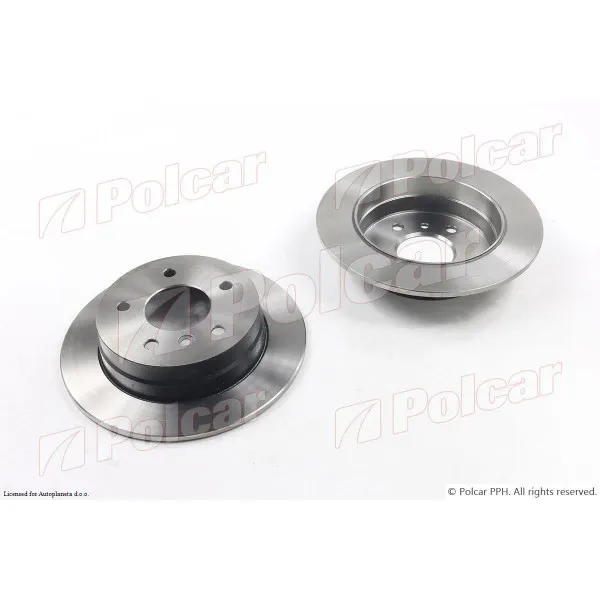 Kočioni diskovi MERCEDES A-KLASSE (W168), 97-04; VANEO (W414), 02-05; 