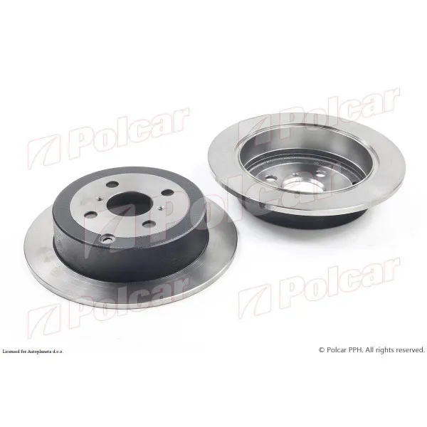 Kočioni diskovi TOYOTA COROLLA (E12), 02-07; COROLLA (E14/E15), 07-13; COROLLA VERSO (E12J), 01-04; 