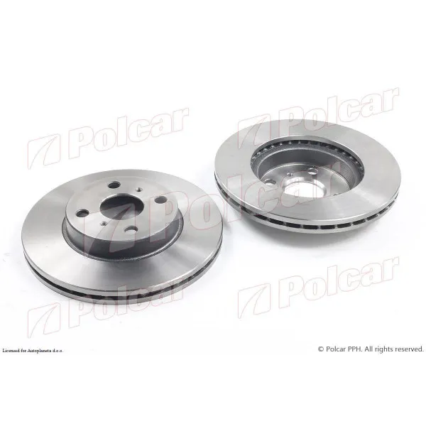 Kočioni diskovi TOYOTA COROLLA (E10), 92-97; COROLLA (E11), 97-02; COROLLA (E12), 02-07; COROLLA (E14/E15), 07-13; COROLLA (E9), 87-92; COROLLA VERSO (E12J), 0 