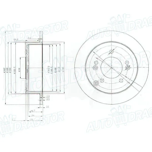 Kočioni diskovi HYUNDAI, KIA 
