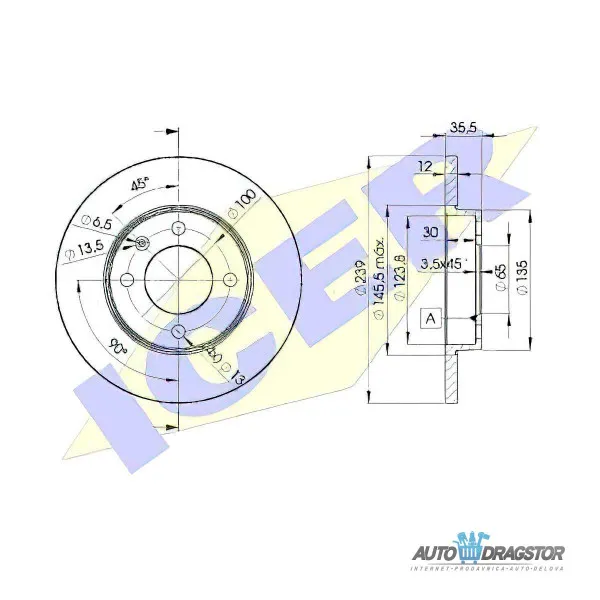 Kočioni diskovi AUDI, SEAT, VOLKSWAGEN 