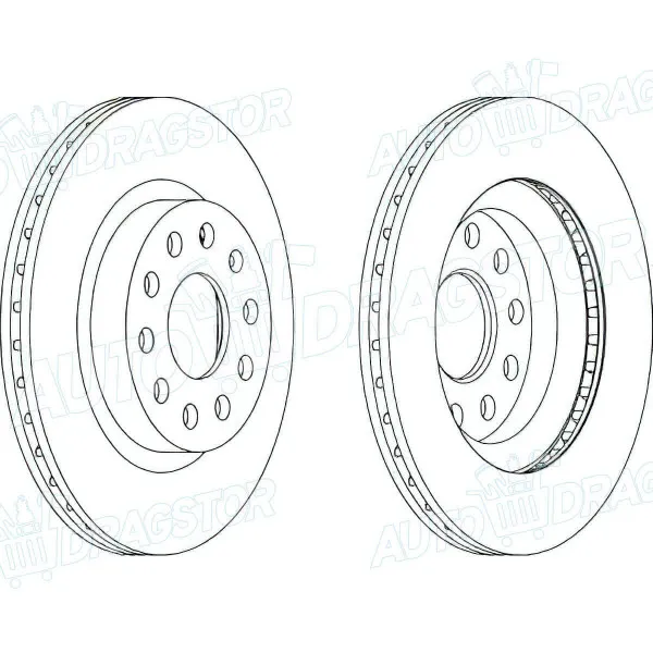 Kočioni diskovi AUDI, SEAT, SKODA, VOLKSWAGEN 