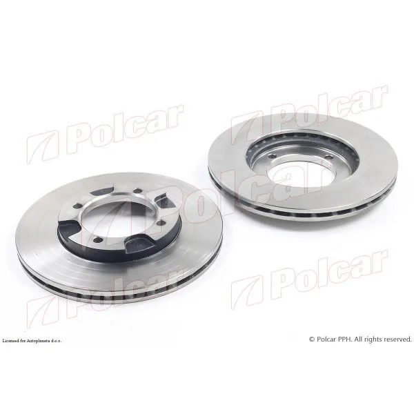 Kočioni diskovi MITSUBISHI COLT (C50/C60/C70), 88-92; LANCER (C50/C60/C70), 88-92; LANCER (CAO), 91-95; 