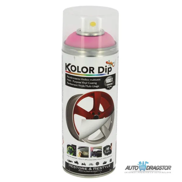 SPREJ 400ML PERLA FLOUROCENTNO ROZE 