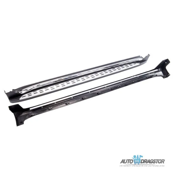 KIA SPORTAGE (QL,QLE) 2016-2021 ALUMINIJUMSKO BOČNO GAZIŠTE KOMPLET SA DELOVIMA ZA MONTAŽU-SET 