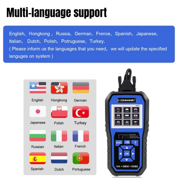 UREDJAJ ZA DIJAGNOSTIKU OBD2  ZA VAG VOZILA SA PUNOM DIJAGNOSTIKOM I OPCIJOM RESETOVANJA 