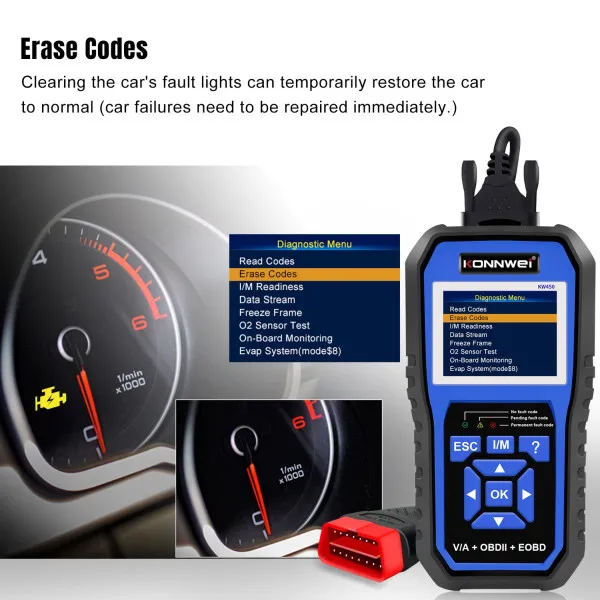 UREDJAJ ZA DIJAGNOSTIKU OBD2  ZA VAG VOZILA SA PUNOM DIJAGNOSTIKOM I OPCIJOM RESETOVANJA 