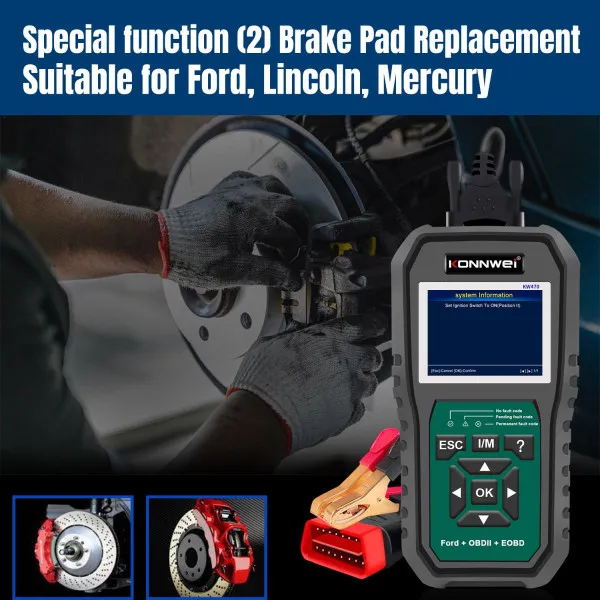 UNIVERZALNI OBD2 SKENER ZA SVA VOZILA +DIJAGNOSTICKI SKENER ZA FORD VOZILA SA ŠIROKIM SPEKTROM FUNKCIJA RESETOVANJA 