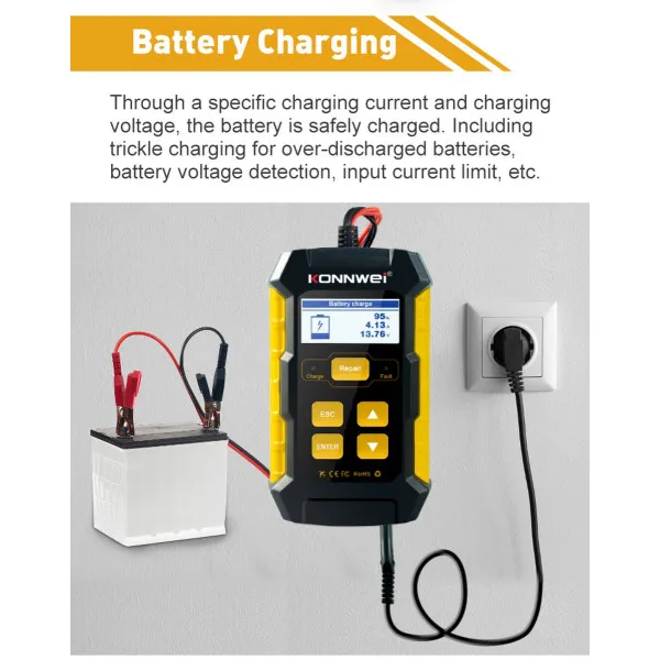 3u1 AKUMULATOR TESTER/PUNJAČ AKUMULATORA 5Ah/PULSNI REPARATOR AKUMULATORA ZA SVE VRSTE AKUMULATORA 