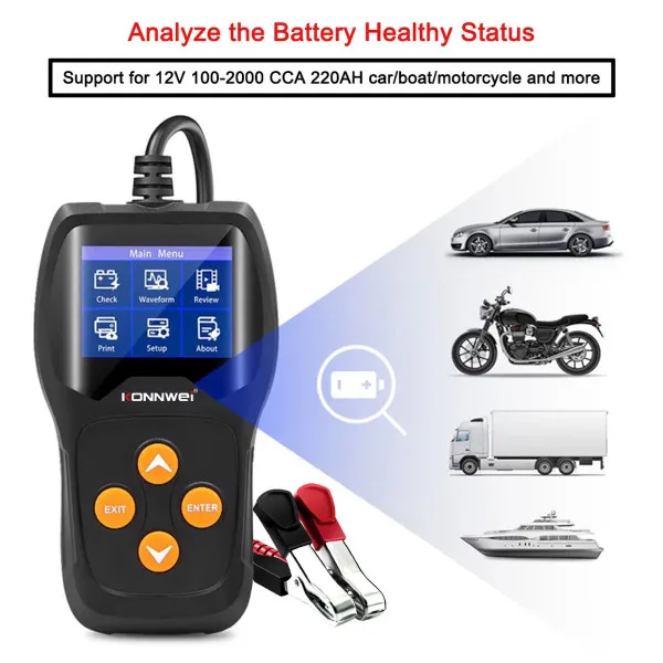 AKUMULATOR TESTER 12V 