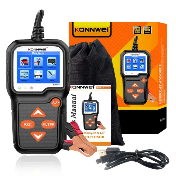 AKUMULATOR TESTER ZA AUTOMOBILE I MOTORE 6/12V 