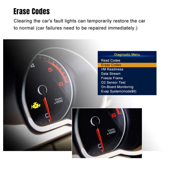 2u1 UNIVERZALNI OBD2 DIJAGNOSTIČKI SKENER I AKUMULATOR TESTER ZA AUTOMOBILE I MOTORE 