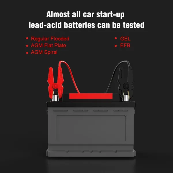 PROFESIONALNI AKUMULATOR TESTER ZA 6/12/24V ZA MOTORE/VOZILA/KAMIONE/MARINE/ATV 