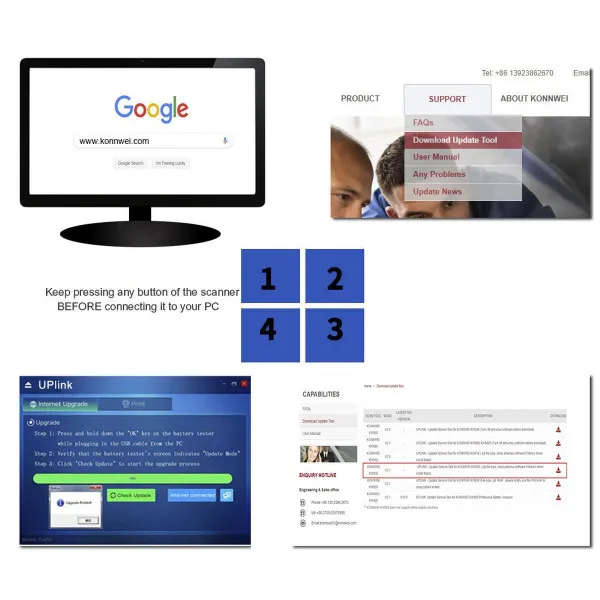 UNIVERZALNI OBD2 SKENER ZA VOZILA SA SKENEROM AKUMULATORA U REALNOM VREMENU 
