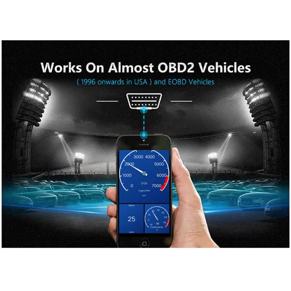 BLUETOOTH 5.0 OBD2 SKENER 