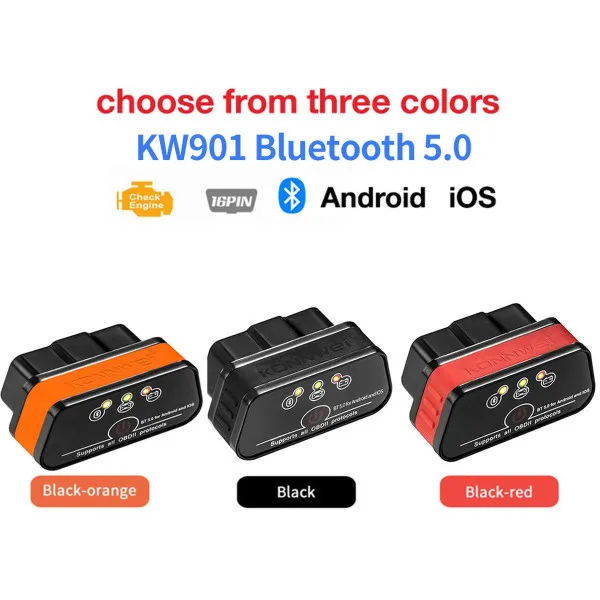 BLUETOOTH 5.0 OBD2 SKENER 