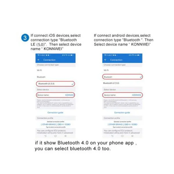 UREĐAJ ZA DIJAGNOSTIKU OBD2 WI FI CRVENI 