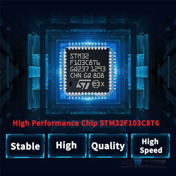 UREĐAJ ZA DIJAGNOSTIKU OBD2 WI FI CRVENI 