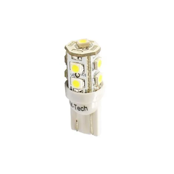 SIJALICA 12V W5W W2.1X9.5D LED 9x3528 2KOM 