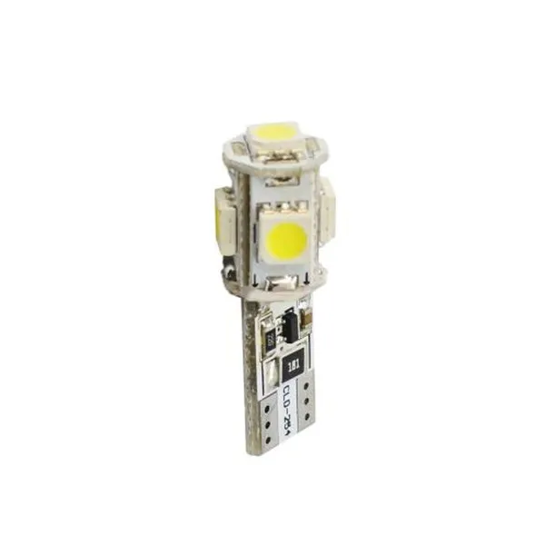 SIJALICA 12V W5W W2.1X9.5D LED 5xSMD5050 2KOM 