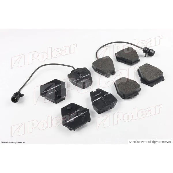 Kočione pločice AUDI A6 (C5/4B), 97-04; A8 (D2/4D), 94-03; 