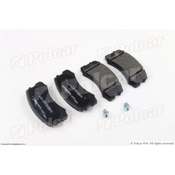 Kočione pločice MITSUBISHI LANCER (CS), 00-07; LANCER (CY0), 07-; 