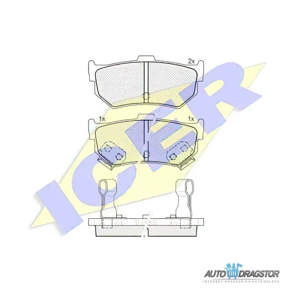 Kočione pločice HONDA, SUZUKI 