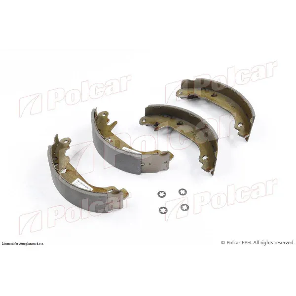 Kočioni paknovi RENAULT 11 (B/C37), 81-89; 19 (53), 88-96; 21 (B48/K48), 86-94; 5 (B/C/S40), 72-95; 9 (L42), 81-89; CLIO I (B57/C57), 90-98; EXTRA (F/G40), 85- 