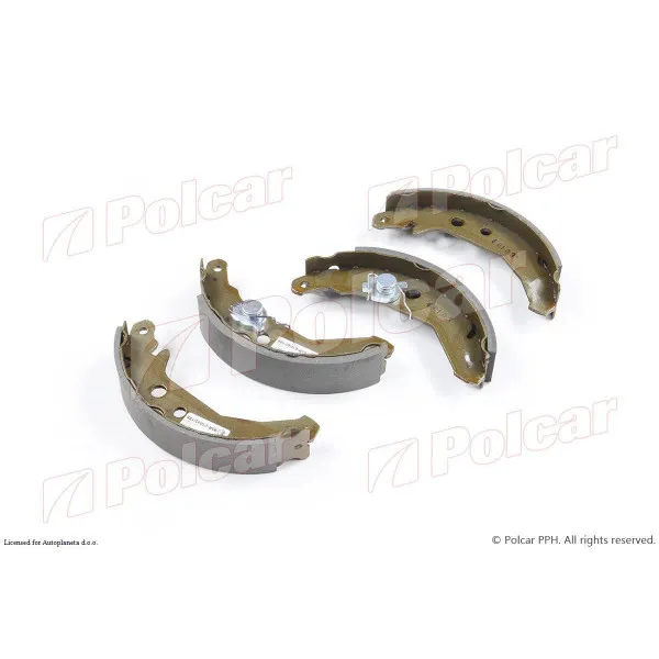 Kočioni paknovi FORD COURIER, 92-95; COURIER, 95-99; FIESTA (GFJ/JAS/JBS), 89-95; FIESTA (JAS/JBS/JVS), 95-02; FIESTA (JHS), 02-08; FIESTA, 83-89; 