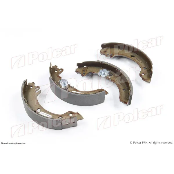 Kočioni paknovi FORD COURIER, 92-95; FIESTA (GFJ/JAS/JBS), 89-95; FIESTA (JAS/JBS/JVS), 95-02; FIESTA, 83-89; 